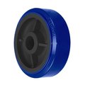 Durastar Wheel; 6X2 Duration Polyurethane|Polyolefin (Dark Blue L Black); 1-3/1 620PTU84U